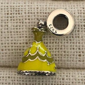 Beauty and the Beast Belle Dress Dangle Charm
